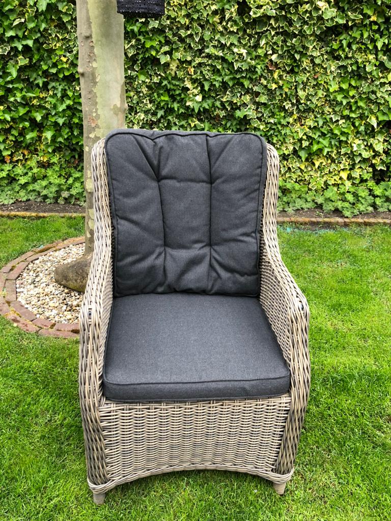 In nette staat wicker tuinstoel stoel garden collections, Tuin en Terras, Ophalen of Verzenden, Zo goed als nieuw, Wicker