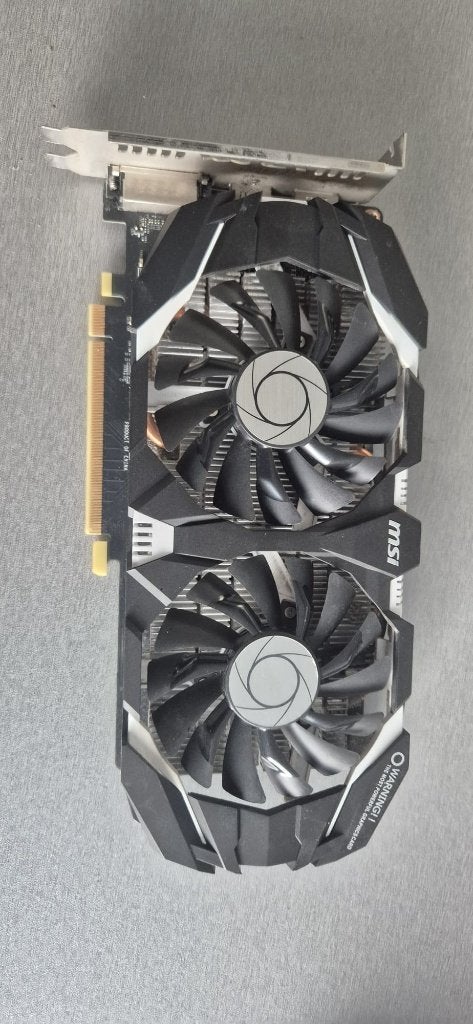 MSI NVIDIA GTX 1060 met 6 GB, Computers en Software, PCI-Express 3, Gebruikt, Ophalen of Verzenden, GDDR5