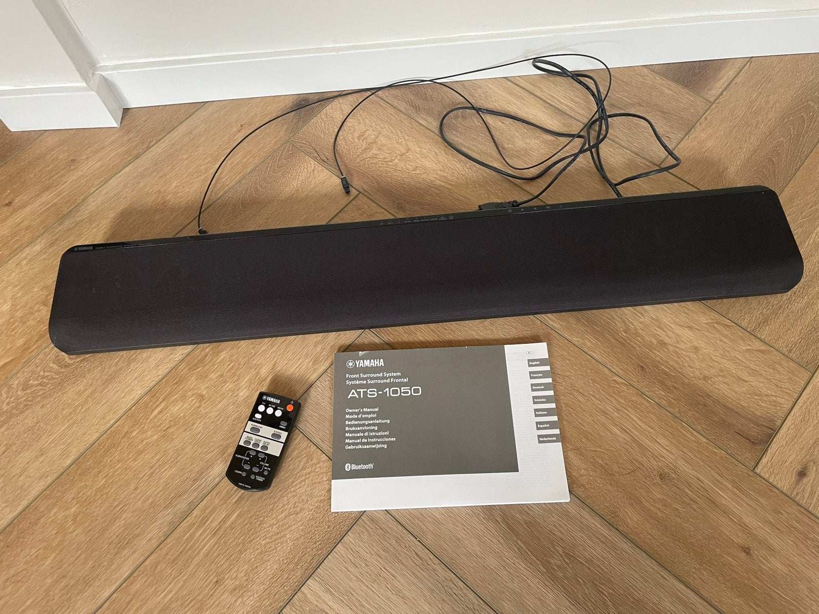 Yamaha ATS-1050 Soundbar met Bluetooth en Afstandsbediening, Ophalen of Verzenden, Bluetooth, Gebruikt