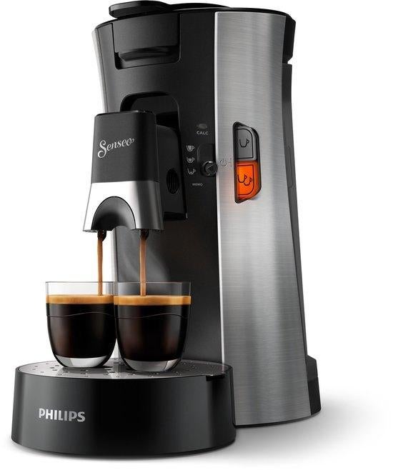 Philips Senseo Select Koffiepadmachine CSA250/10, Overige typen, N.V.T., Nieuw, Grijs