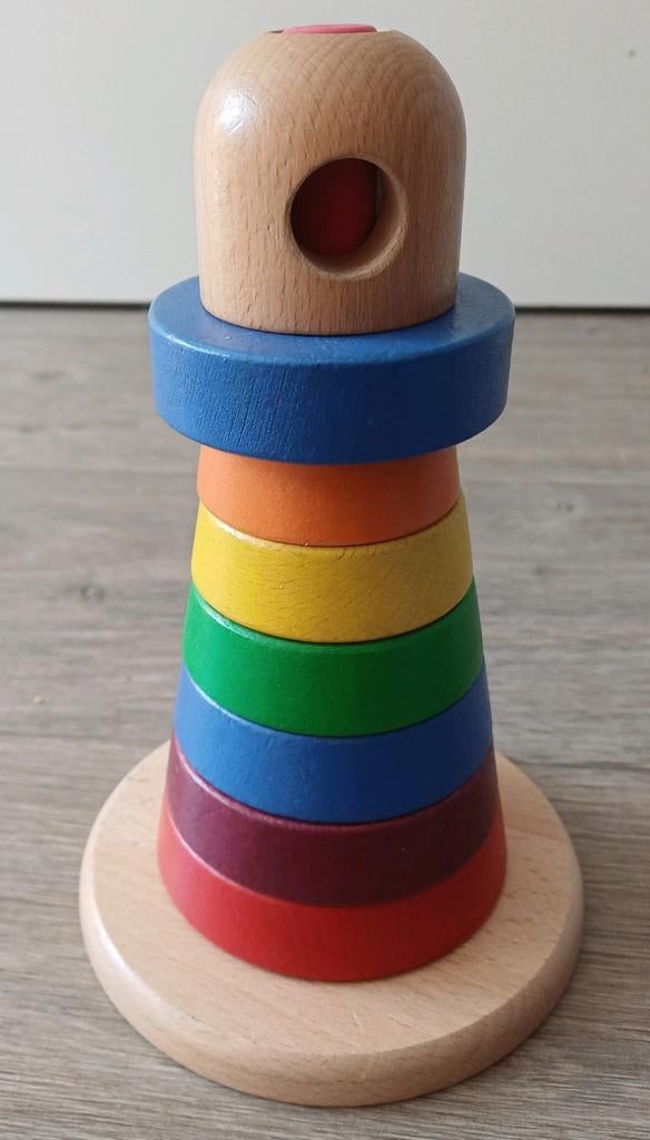 IKEA houten stapeltoren Vuurtoren, Ophalen of Verzenden, Zo goed als nieuw, Overige typen