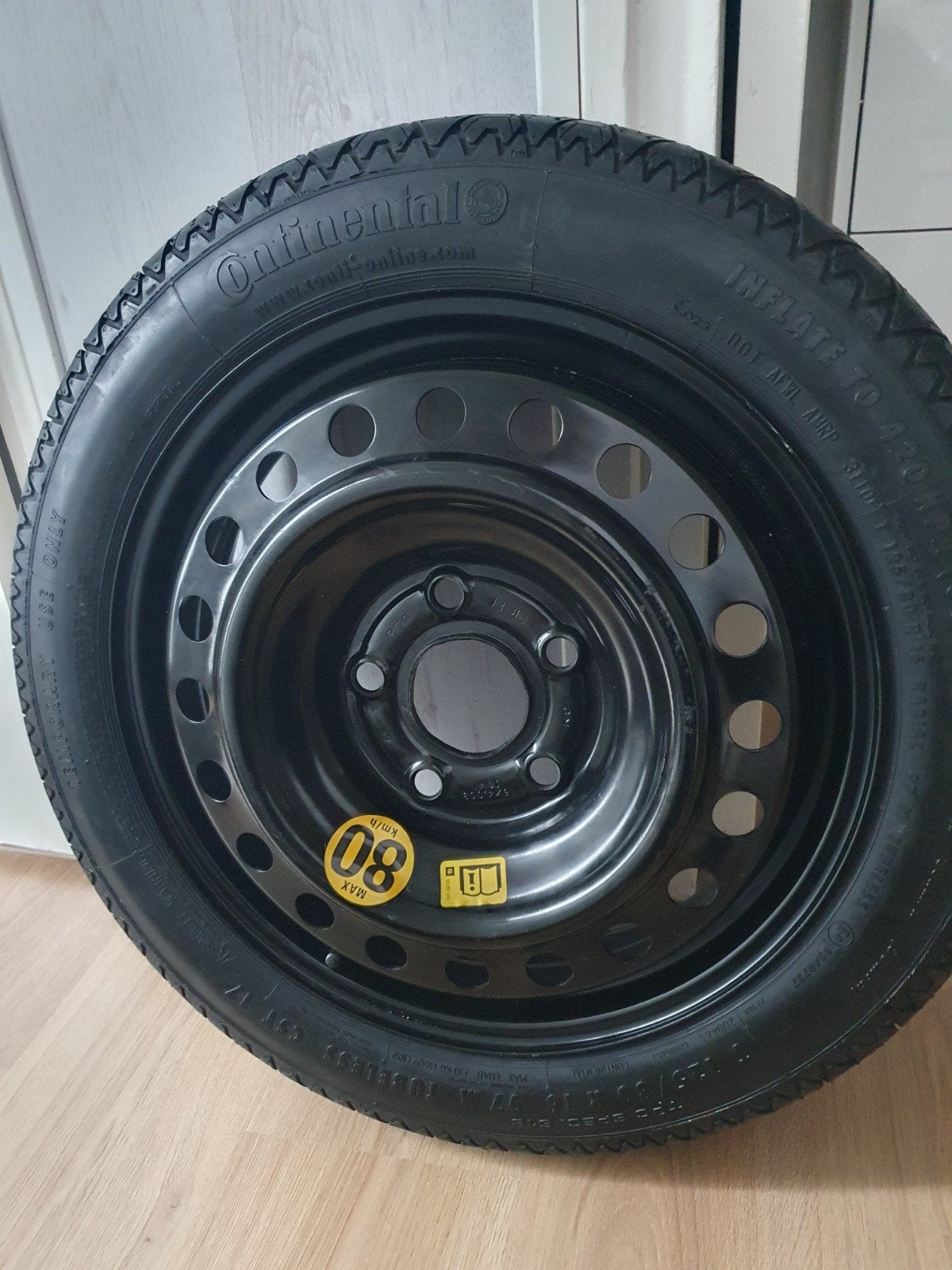 Thuiskomer Reservewiel Opel 16 inch 5x115, Ophalen of Verzenden
