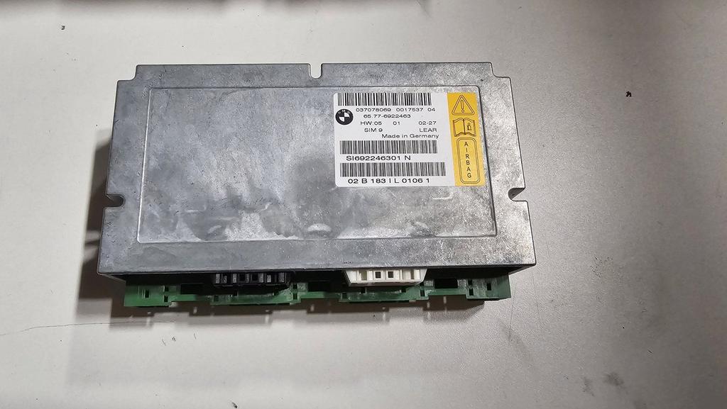 Airbag module nieuw BMW 7 serie E65 E66 65776922463 6922463, Gebruikt, -, -, Ophalen of Verzenden