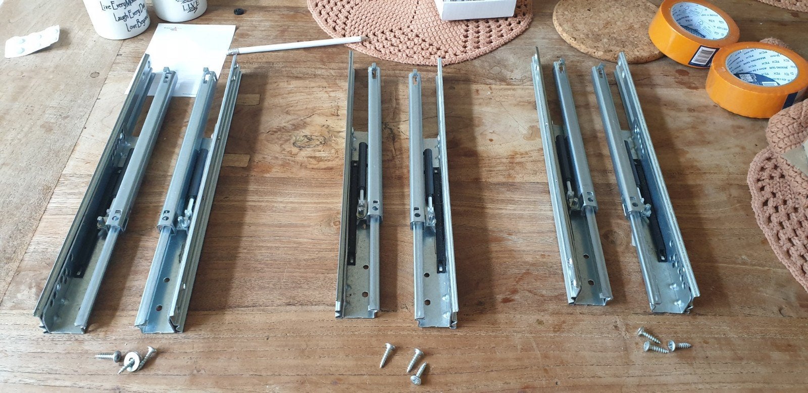 Laderail met zachtsluitend mechanisme, Ophalen of Verzenden, Gebruikt