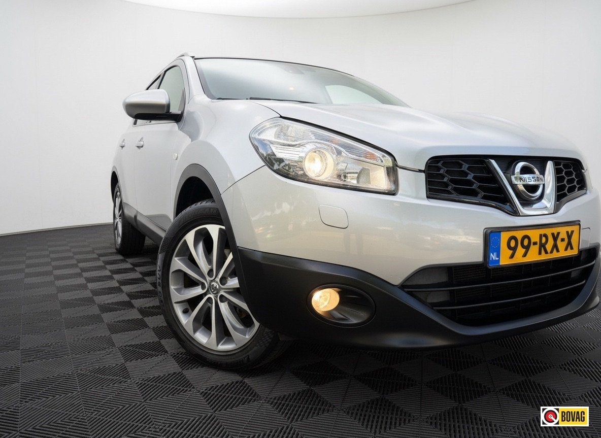 Nissan Qashqai +2 2.0 Tekna 7 persoons LEDER PANORAMADAK TRE, Auto's, Euro 5, Gebruikt, 7 stoelen, Bedrijf