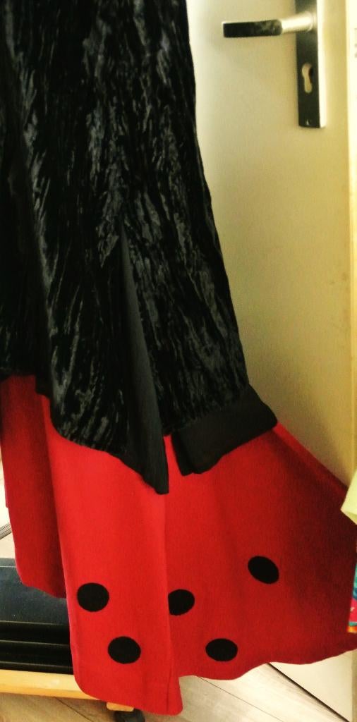 Rok katoen XL XXL alijn stippen breed tailleband rok Cora K, Cora Kemperman Portugal, Maat 46/48 (XL) of groter, Ophalen of Verzenden