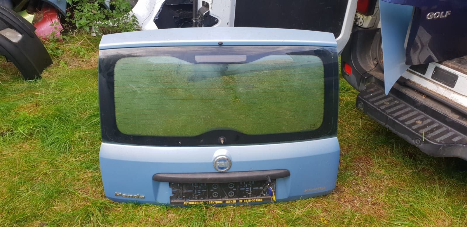 FIAT PANDA ACHTERKLEP MET KLEURCODE BJ 2004 TOT 2008, Gebruikt, -, Ophalen of Verzenden, Achter