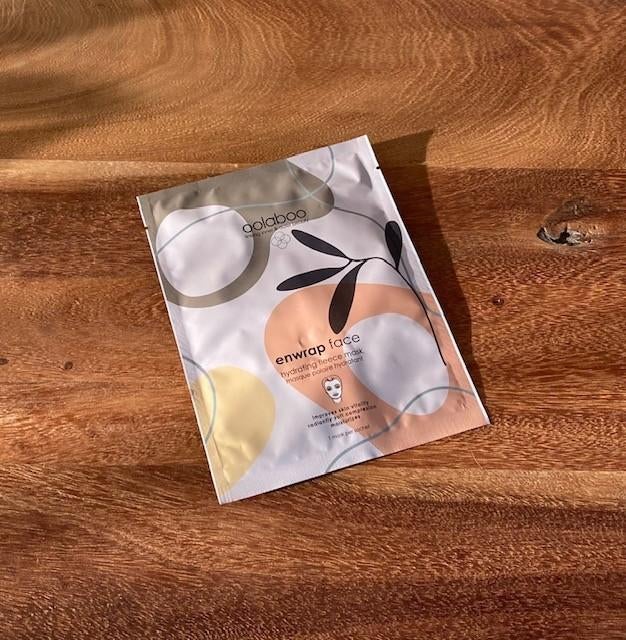 Oolaboo | Enwrap Hydrating Face & Neck Fleece Mask Masker, Ophalen of Verzenden, Nieuw, Gehele gezicht