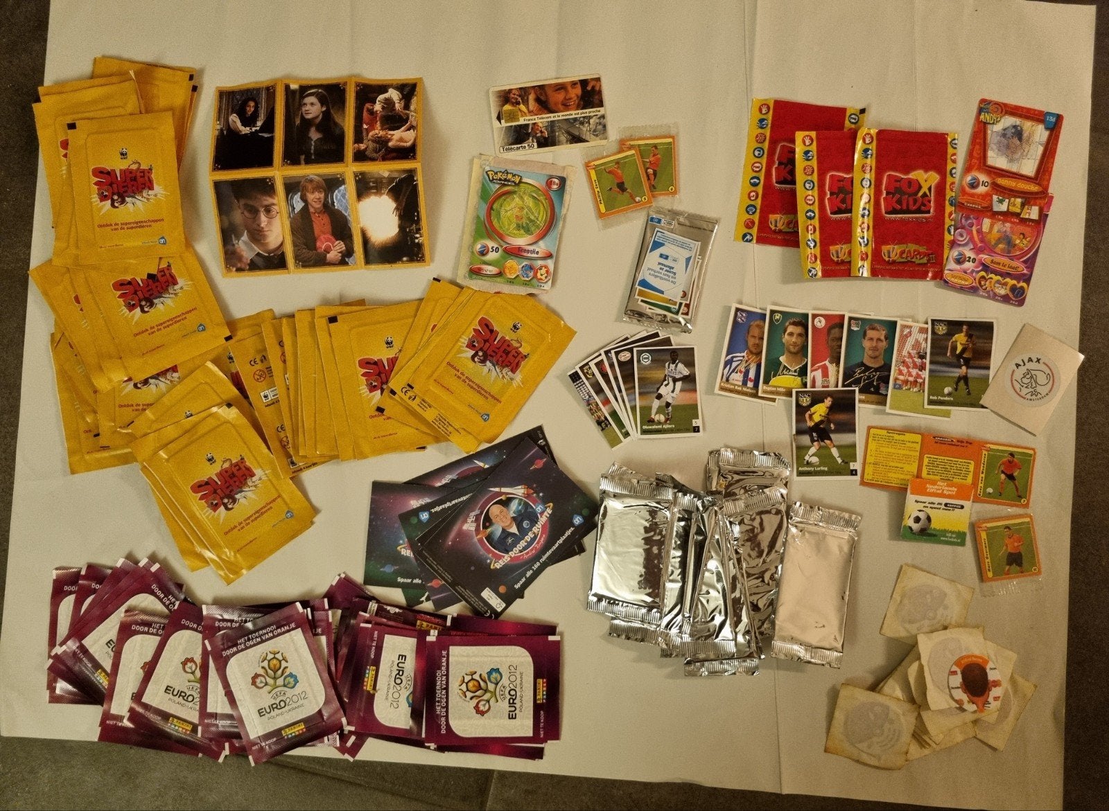 Grote verzameling ongeopende Panini, Super Dieren, etc, Verzamelen, Ophalen of Verzenden, Zo goed als nieuw