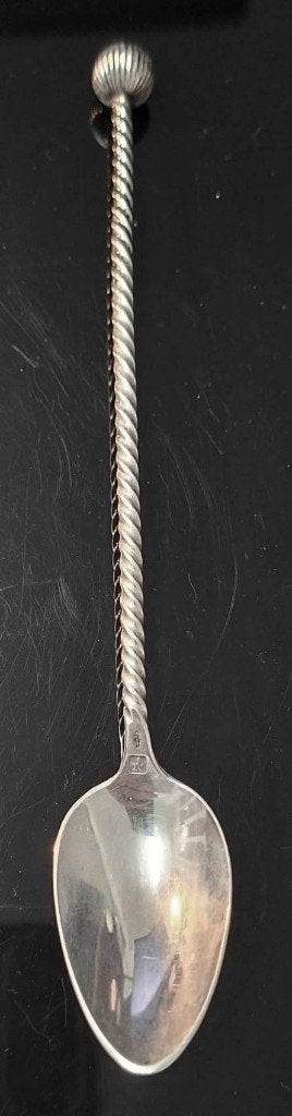 Antieke Kwastlepel Zilver Kooiman Schoonhoven 1893-1905, Antiek en Kunst, Ophalen of Verzenden, Zilver