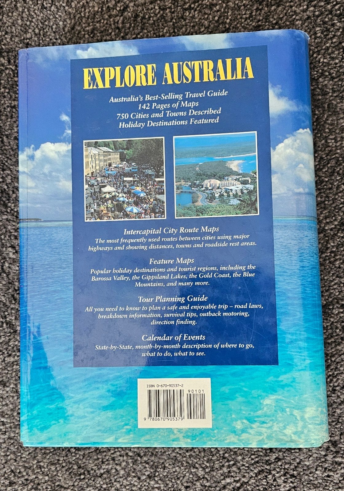 Explore Australia: De Complete Reisgids (12e Editie 1994), Reisgids of -boek, Onbekend, Gelezen, Overige merken