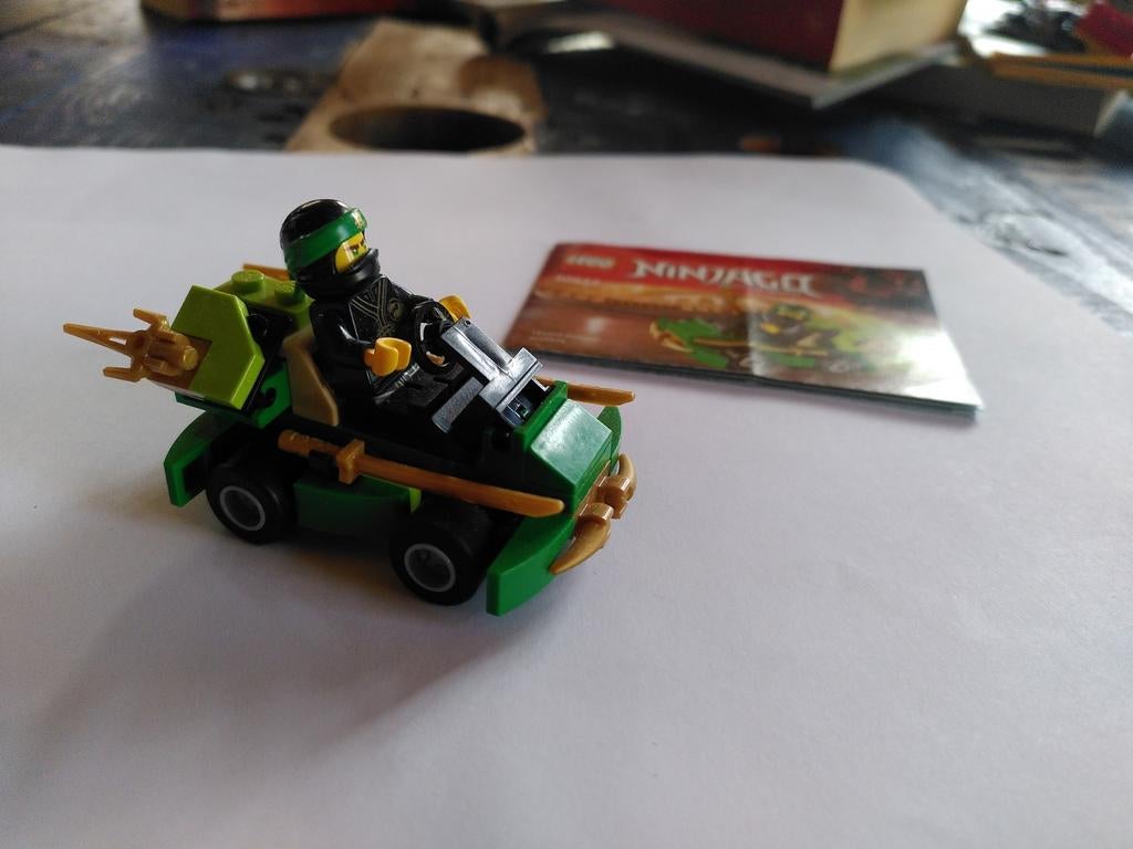 Lego ninjago turbo go-kart 30532 compleet, Ophalen of Verzenden, Zo goed als nieuw, Auto, Overige merken