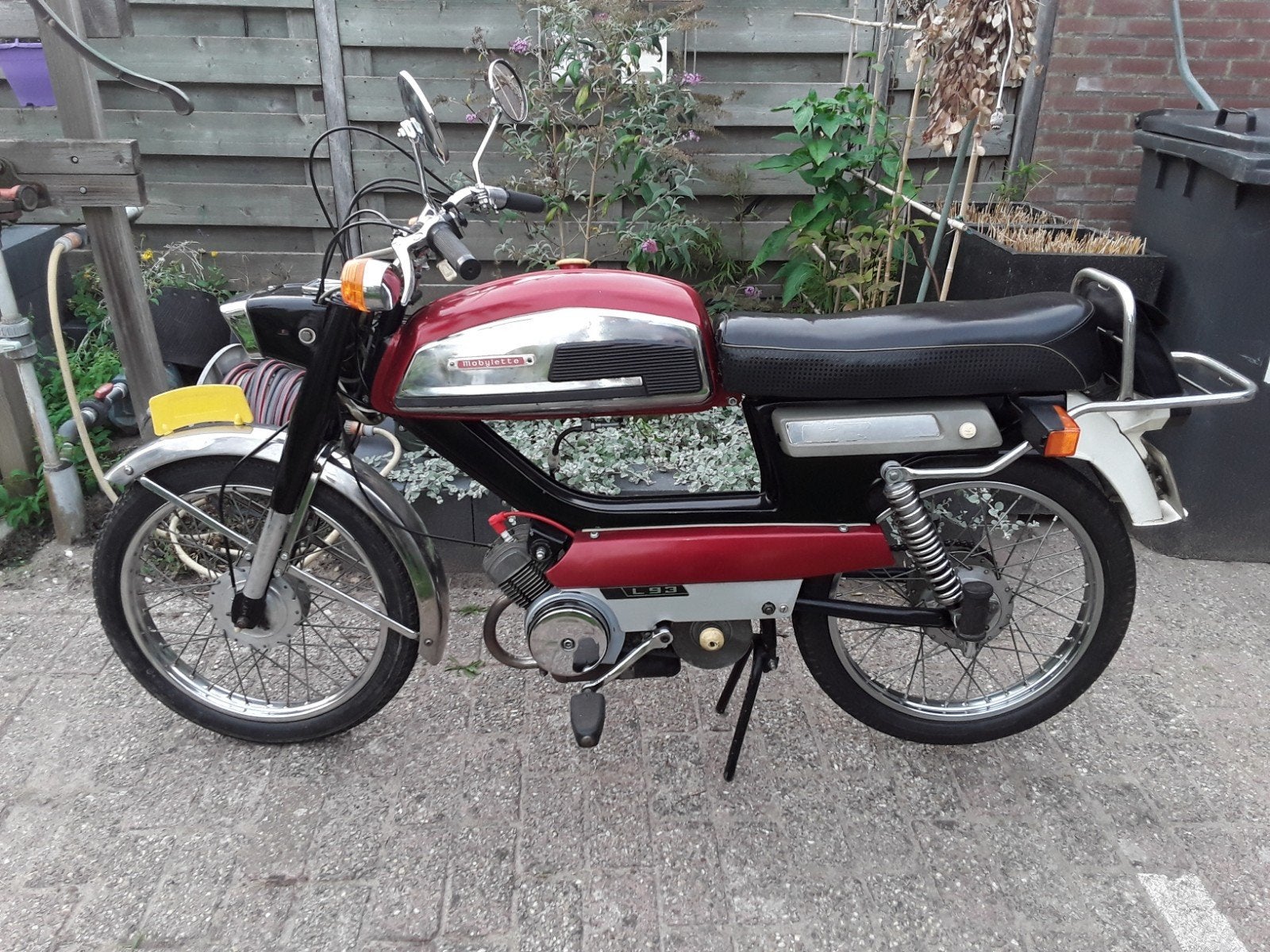 Motobecane Mobylette L93m, Fietsen en Brommers, Brommers | Oldtimers, Maximaal 45 km/u, 49 cc, Ophalen, Overige merken