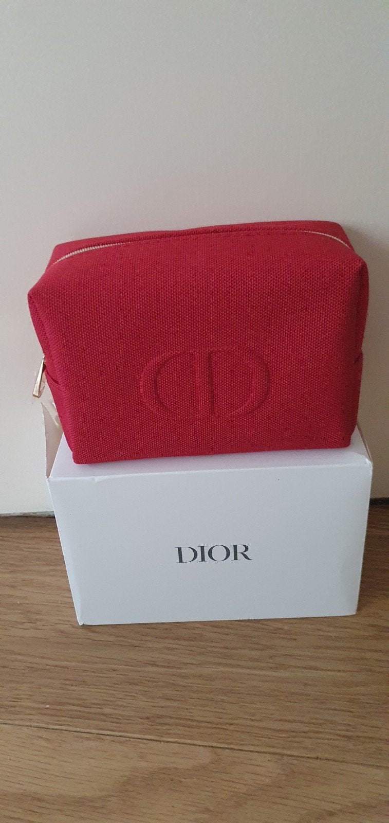 NIEUWE MAKE-UP BAG van DIOR...limited edition!, Ophalen of Verzenden, Nieuw, Rood, Dame