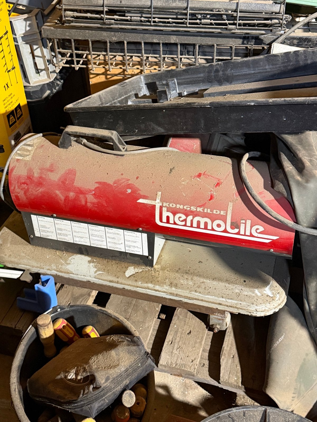Kongskilde Thermobile heteluchtkanon - Goed werkend, Ophalen of Verzenden, Gebruikt, Kachel