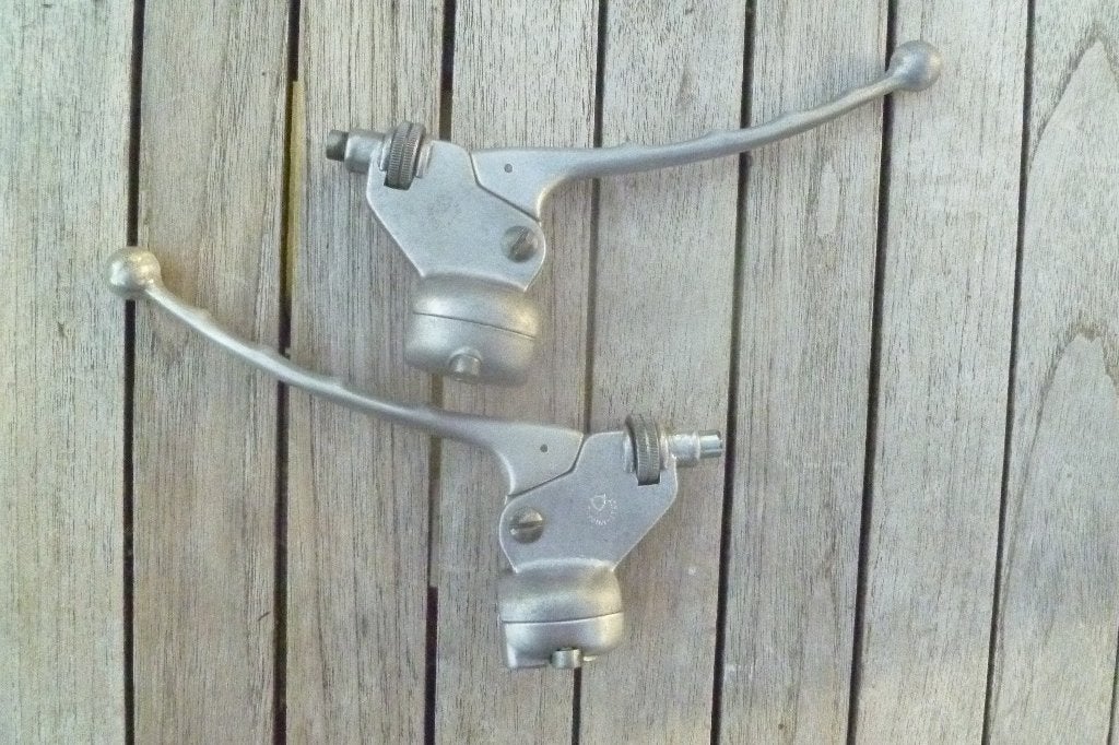 Set Cuppini hendels Zundapp en Italiaanse bromfiets Garelli, Ophalen of Verzenden, Gebruikt, Overige typen, Overige merken