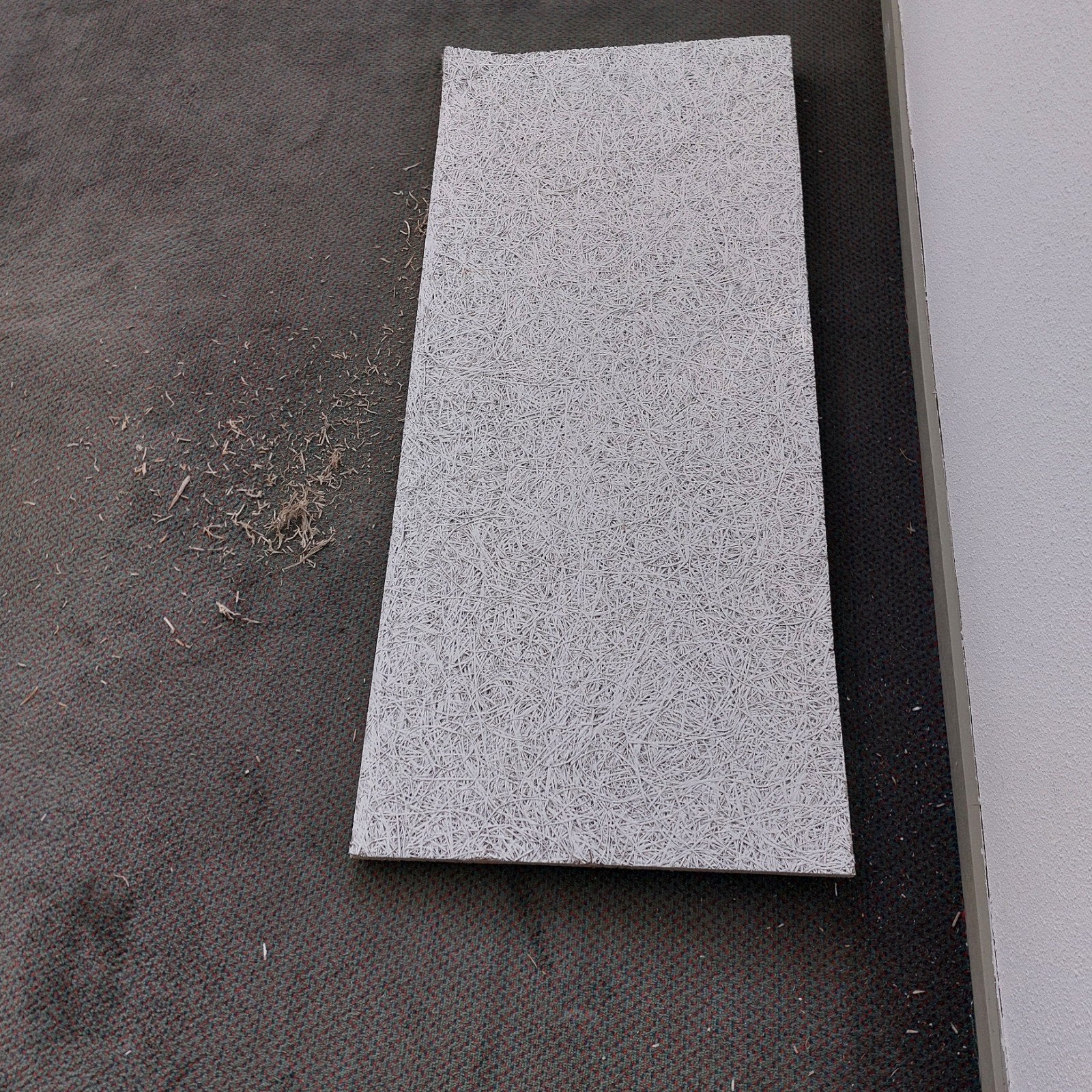 Houtwolcement platen, Ophalen