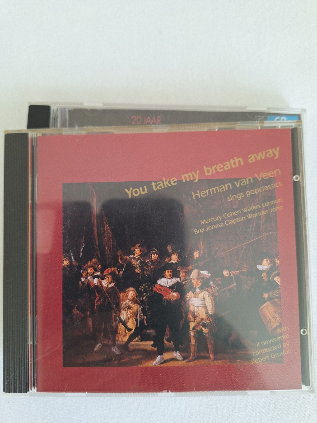 Herman van Veen - You Take My Breath Away CD, Ophalen, Gebruikt, Pop, Album