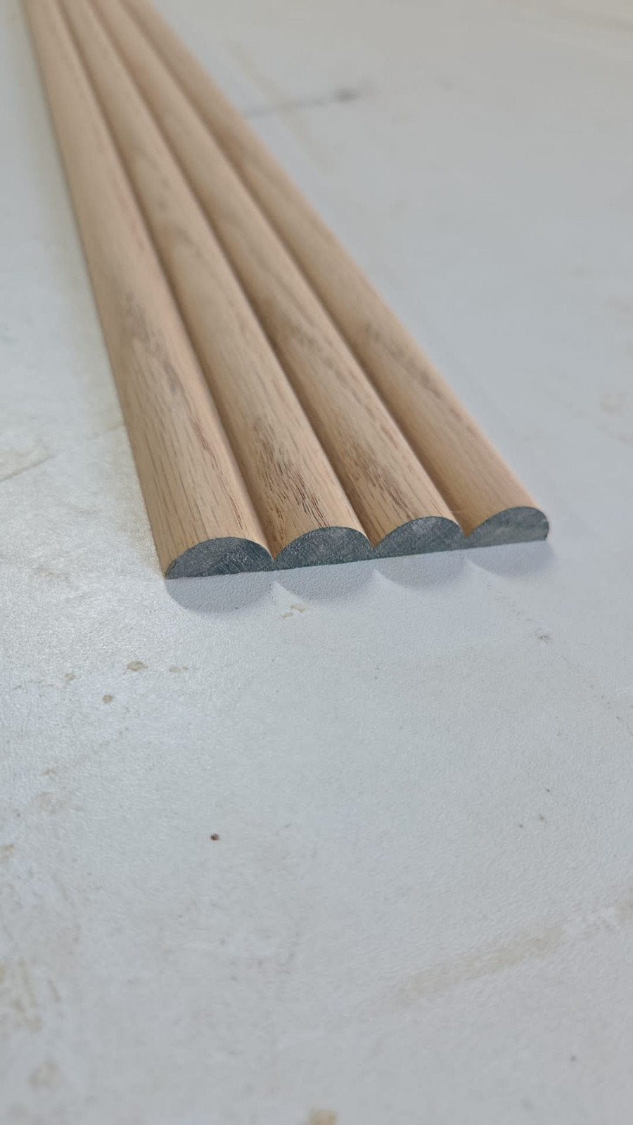 Bolprofiel 8x75mm in Amerikaans Eiken en Frake, Ophalen of Verzenden, Nieuw