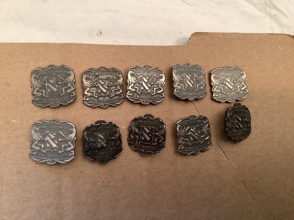 10 speldjesvan Leeuwen Buizen, Ophalen of Verzenden, Gebruikt