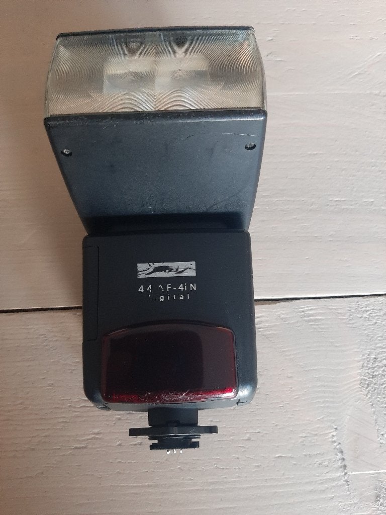 Metz 44 AF-4i N Digital flitser voor Nikon, Gebruikt, Externe flitser, Ophalen of Verzenden, Nikon