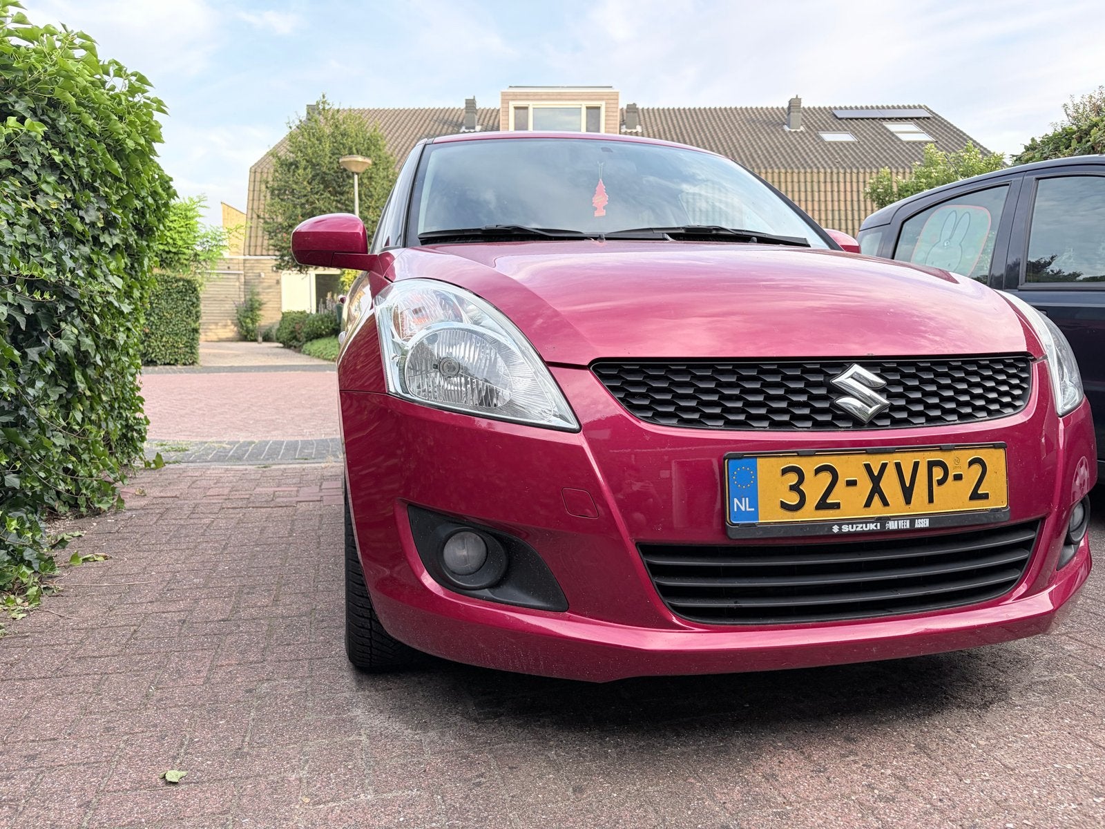 Suzuki Swift exclusive 1.2 5-D 2012 Rood (airco/ cruise), Auto's, Suzuki, Voorwielaandrijving, 4 cilinders, 400 kg, Swift