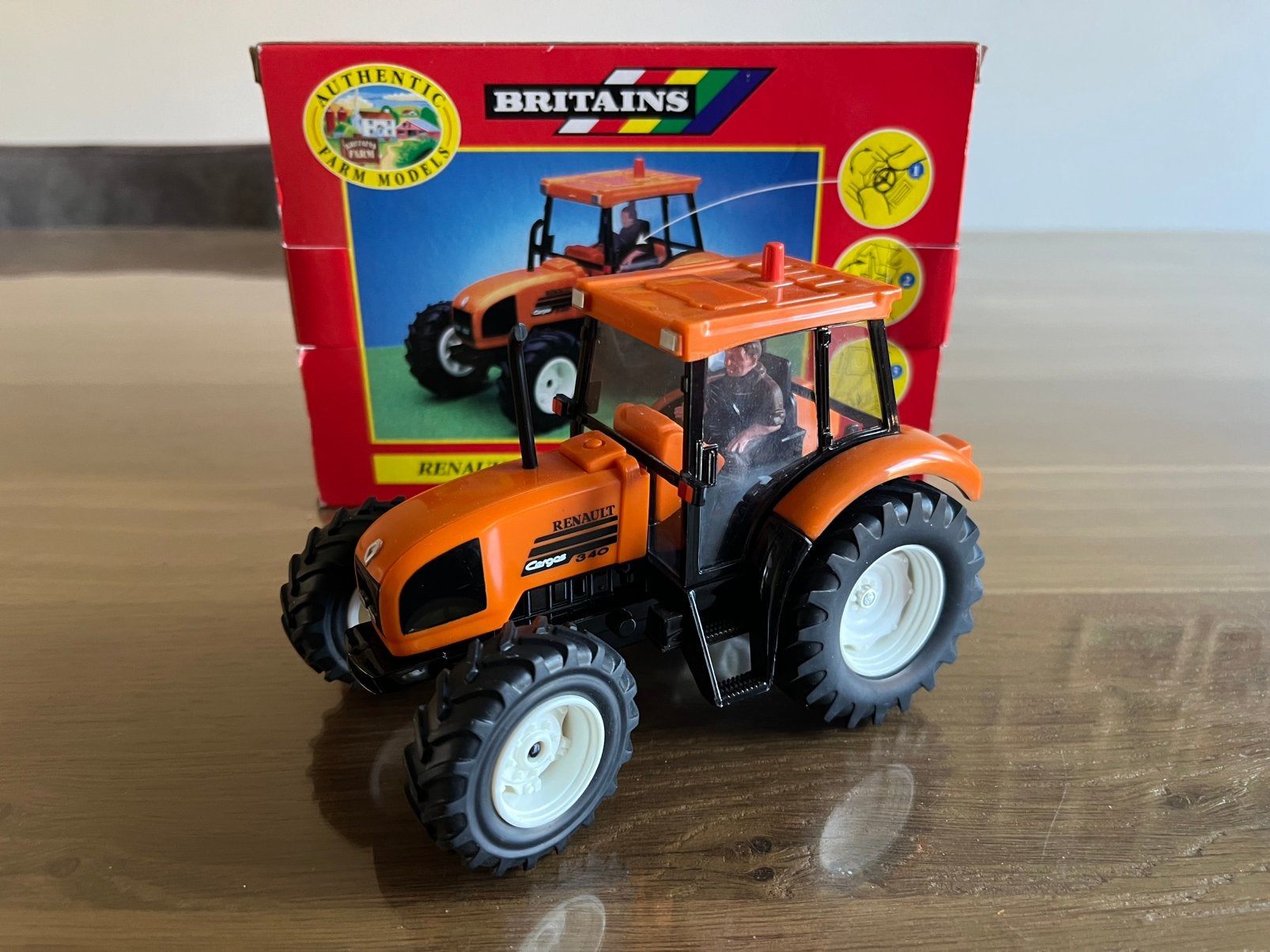 Renault Cergos 340 trekker Britains 00225 nieuw, Ophalen of Verzenden, Nieuw, Tractor of Landbouw, Britains