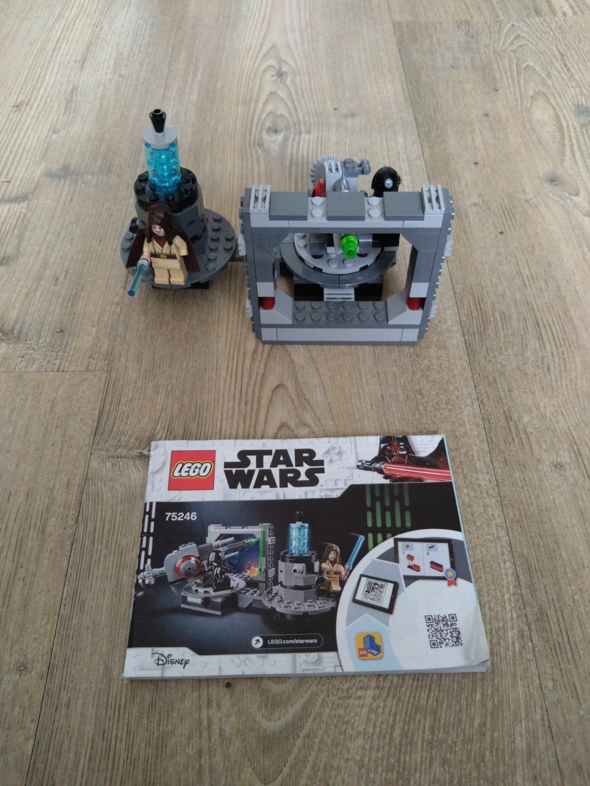LEGO Star Wars 75246 Death Star Cannon met Obi-Wan, Compleet, Gebruikt, Star Wars, Lego