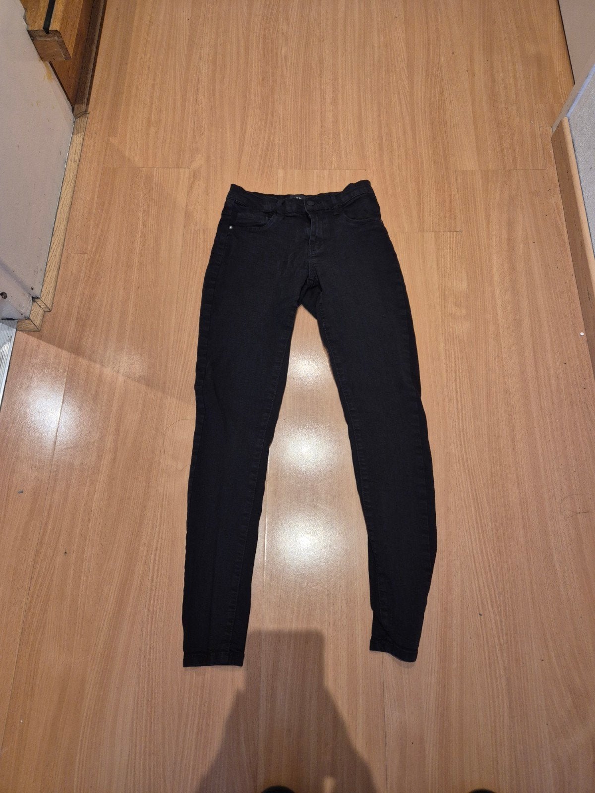 Zwarte skinny jeans - Zo goed als nieuw!, Kleding | Dames, Ophalen of Verzenden, Zo goed als nieuw, Zwart