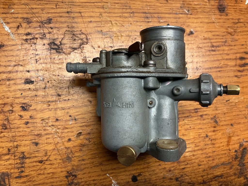 Originele carburateur Keihin Honda c50, Ophalen, Gebruikt, Carburateur, Overige merken