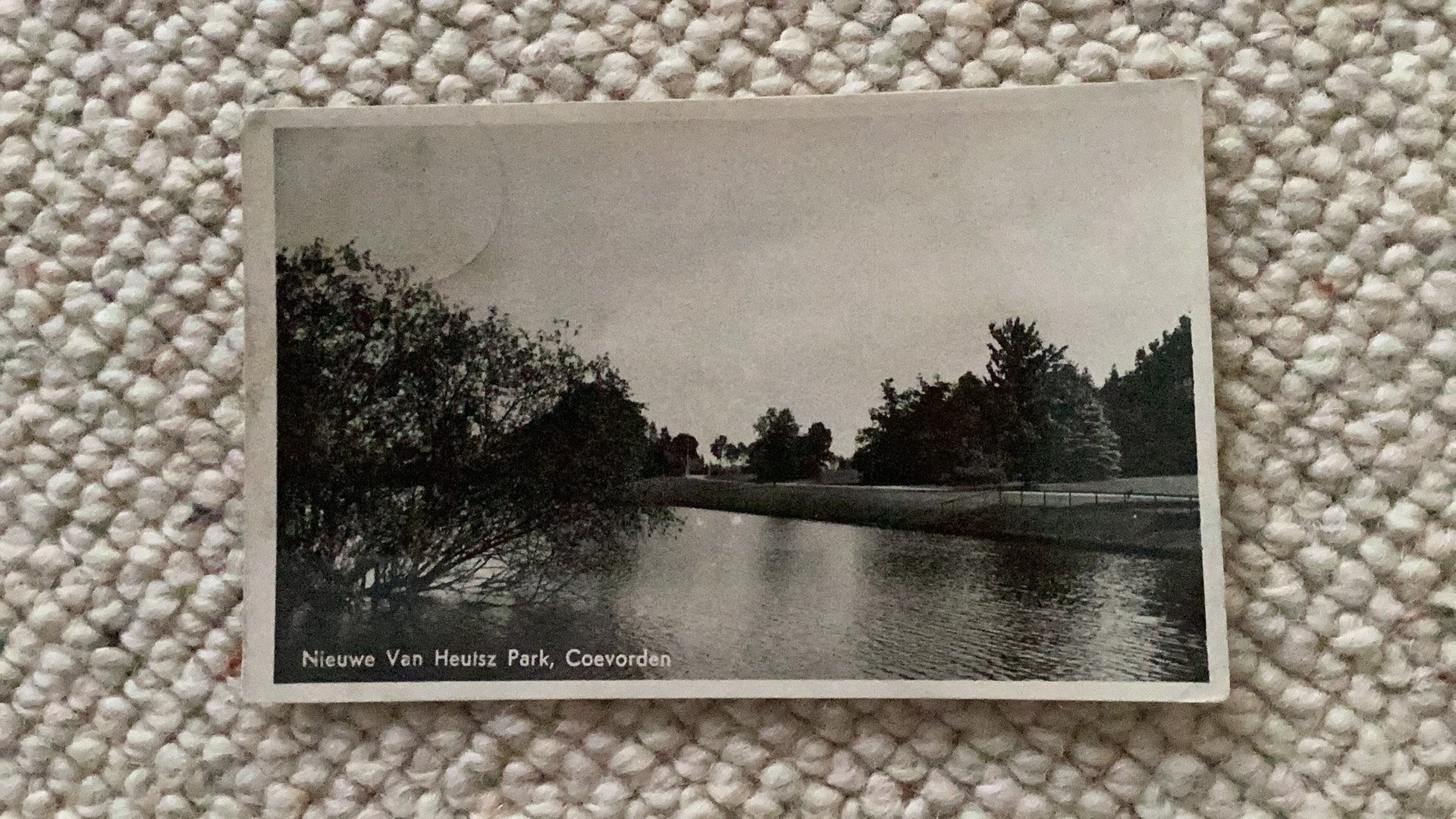 Ansichtkaart Coevorden Nieuwe Van Heutsz Park 1948. 982, Ophalen of Verzenden, 1940 tot 1960, Gelopen, Drenthe