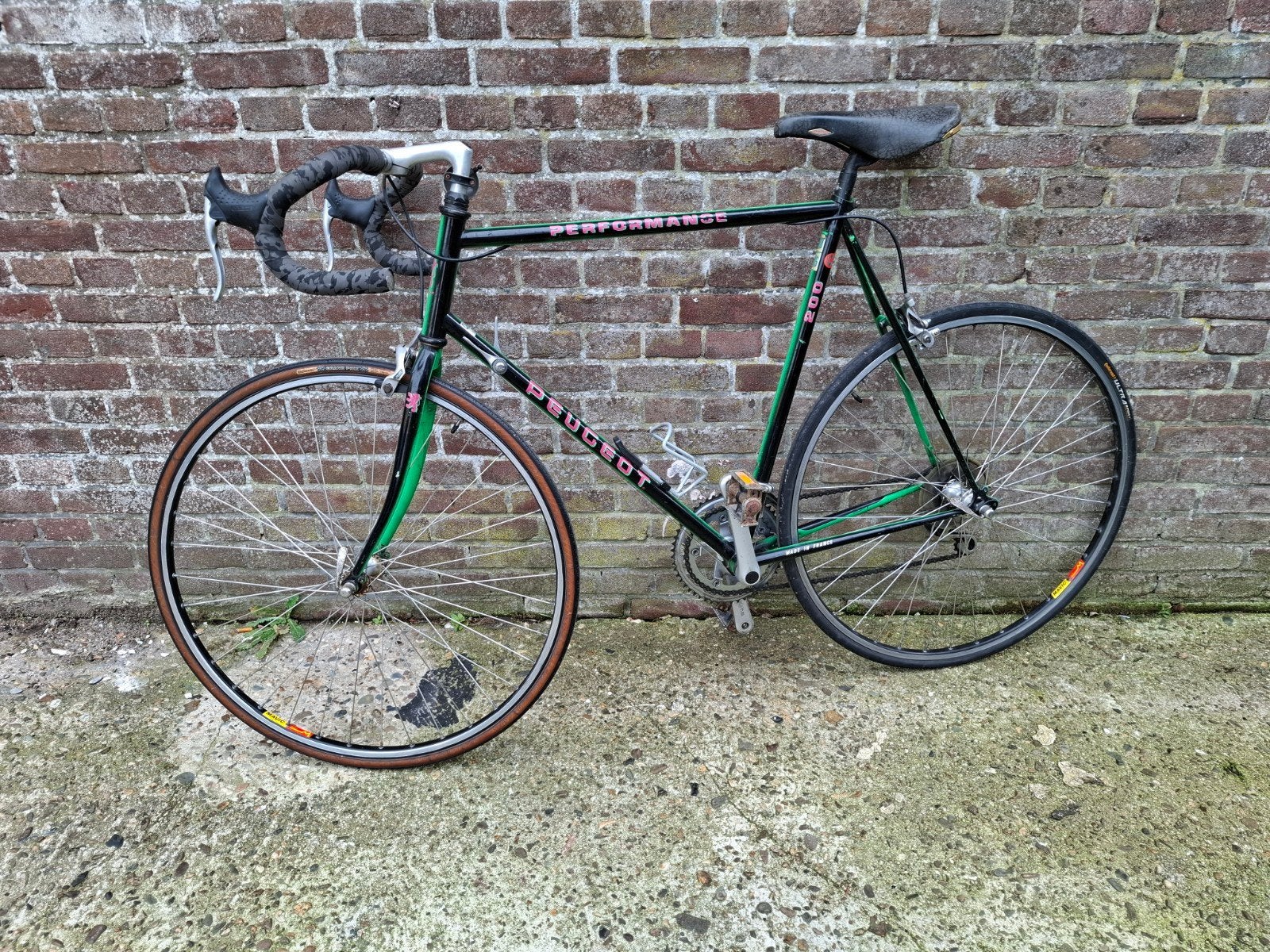 Peugeot Performance 200 racefiets, Ophalen
