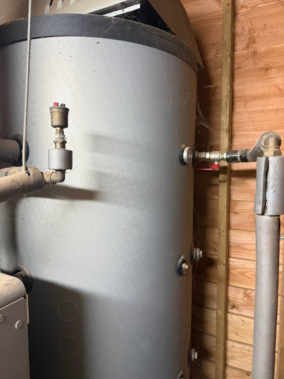 Buffervat 1400 liter, 100 liter of meer, Boiler, Ophalen of Verzenden, Minder dan 3 jaar oud