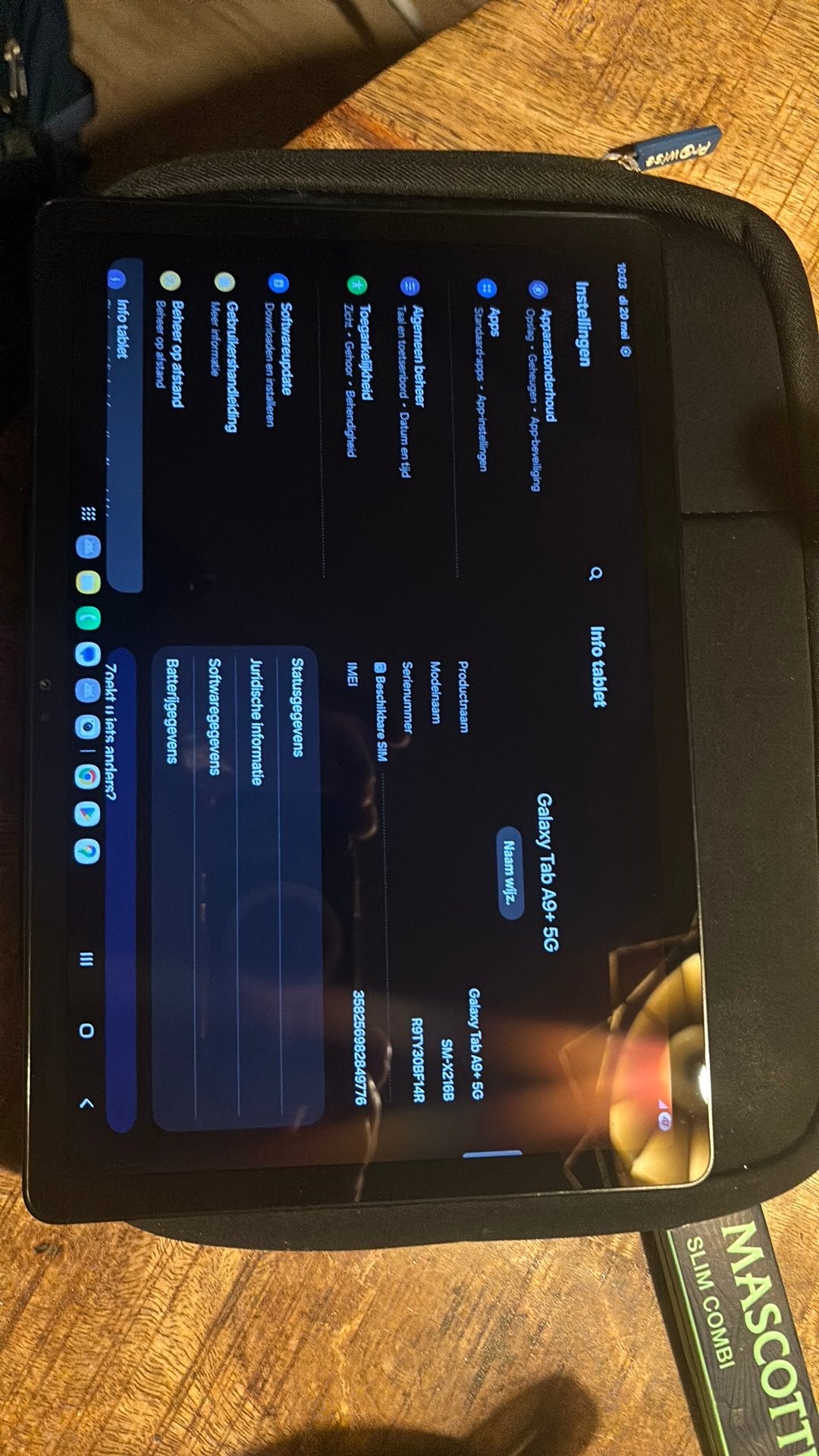 Samsung Galaxy Tab A9 Plus (2023) - 5G - 64GB - Gray, Computers en Software, Ophalen of Verzenden, Zo goed als nieuw, 11 inch