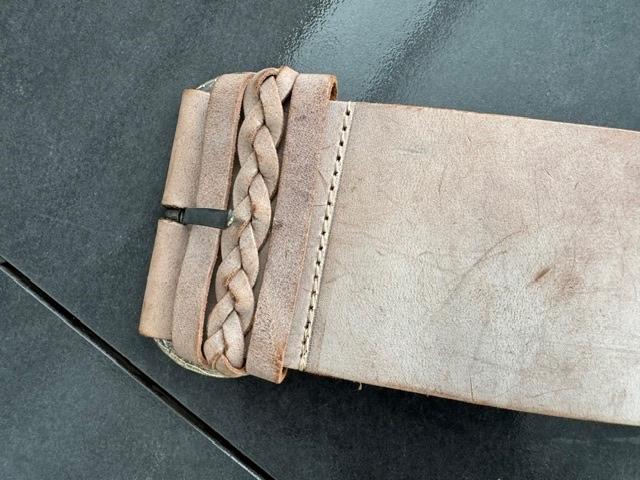 Nieuwe brede taupe kleurige riem maat 85 ., Kleding | Dames, Riemen en Ceinturen, 5 cm of meer, L.A. Gold luxury belts, Nieuw