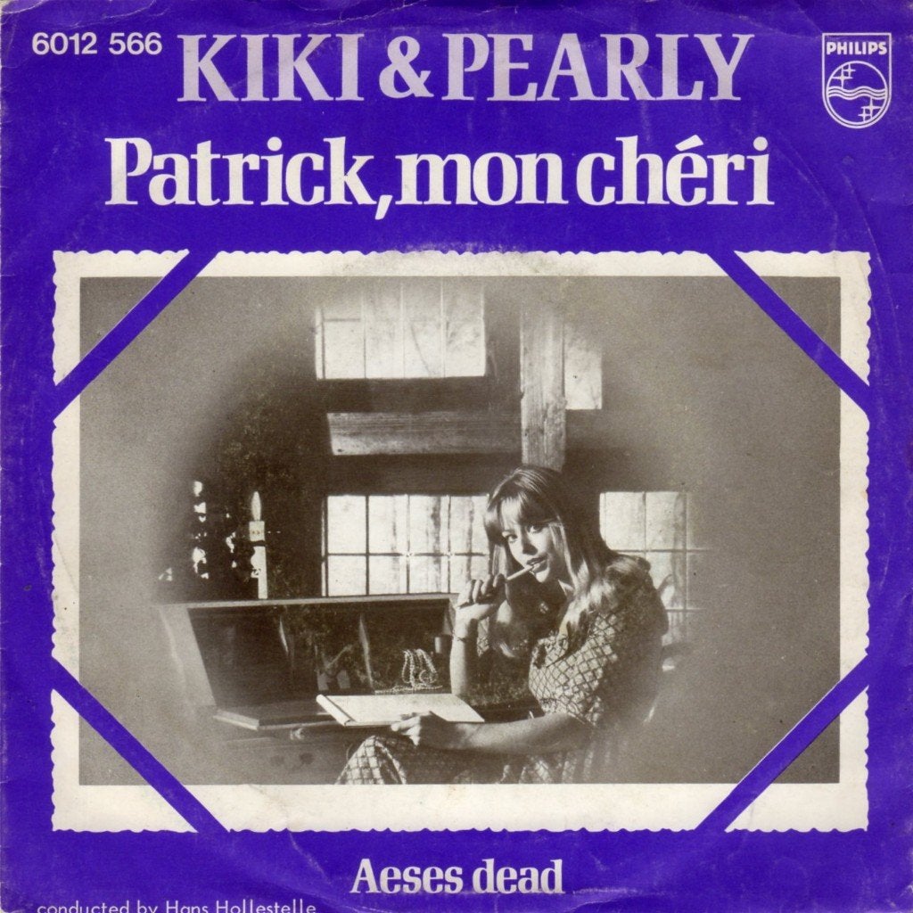 Kiki & Pearly : Patrick, mon chéri (1975), Fotohoes, Ophalen of Verzenden, Zo goed als nieuw, Pop