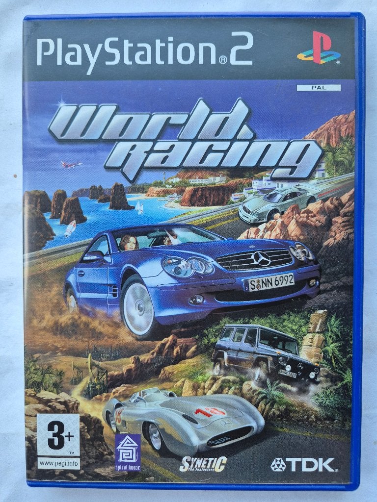 WORLD RACING, Gebruikt, 1 speler, Racen en Vliegen, Ophalen of Verzenden
