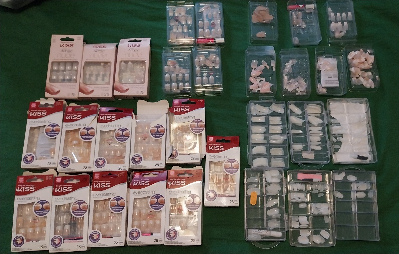 Nieuw Grote partij nepnagels, acrylnagels stijlen/soorten, Ophalen of Verzenden, Nieuw