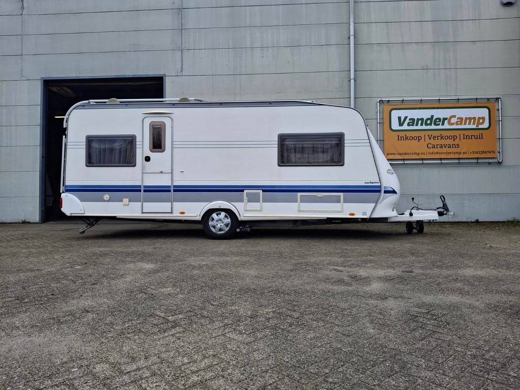 Hobby exclusive 540 UF, mover, voortent. I.z.g.s., Caravans en Kamperen, Overige typen, Rondzit, Hobby, Bedrijf