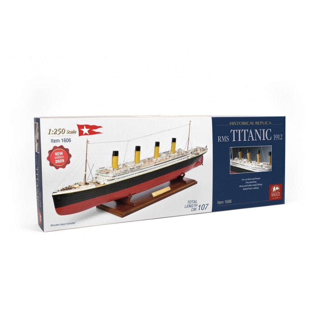 Amati 1:250 Rms Titanic 1912, Overige merken, 1:200 of kleiner, -, Verzenden