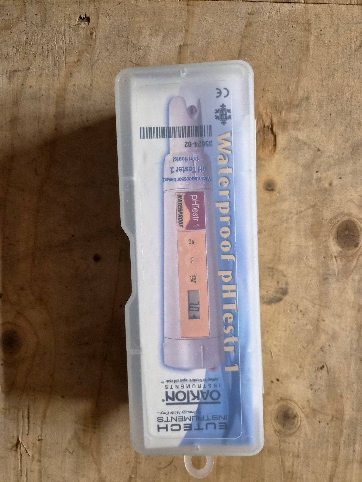Waterproof pHTestr 1 pH-meter van Eutech Oakton, Ophalen of Verzenden, Gebruikt, Overige meters