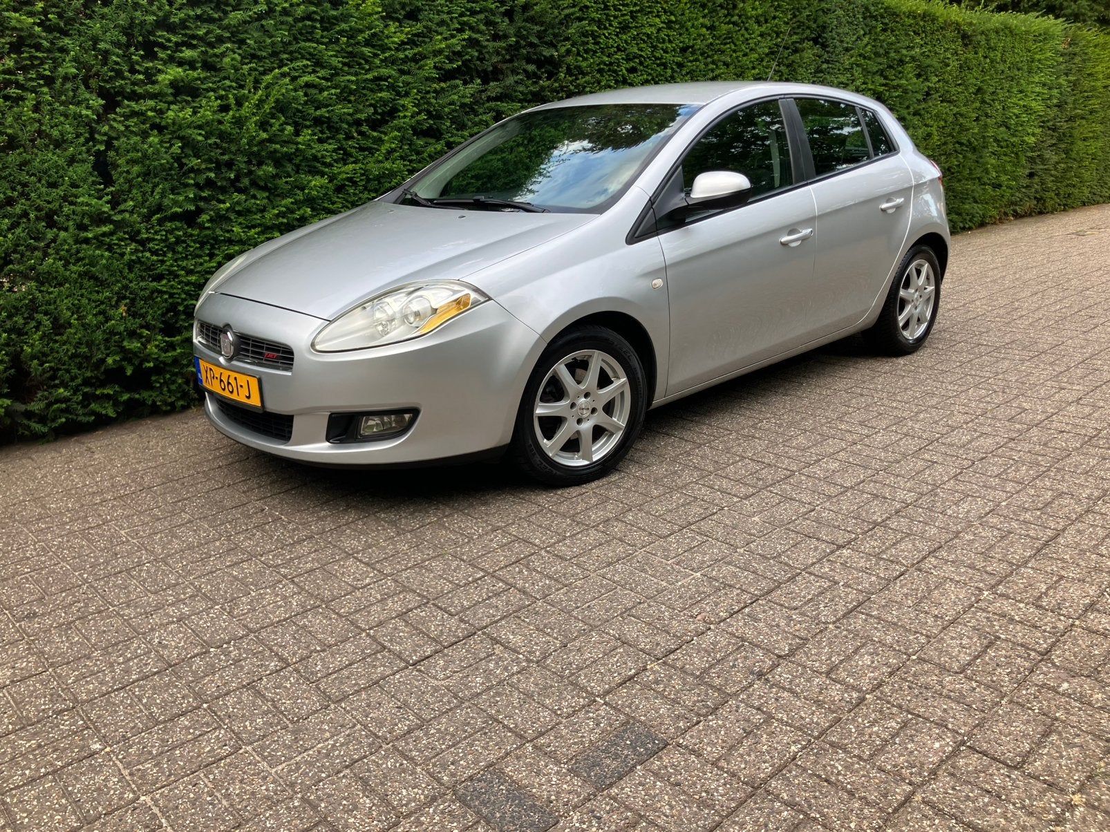 Fiat Bravo 1.4 16V 150 5DR 2008 Grijs, Auto's, Voorwielaandrijving, Euro 5, 4 cilinders, 14 km/l