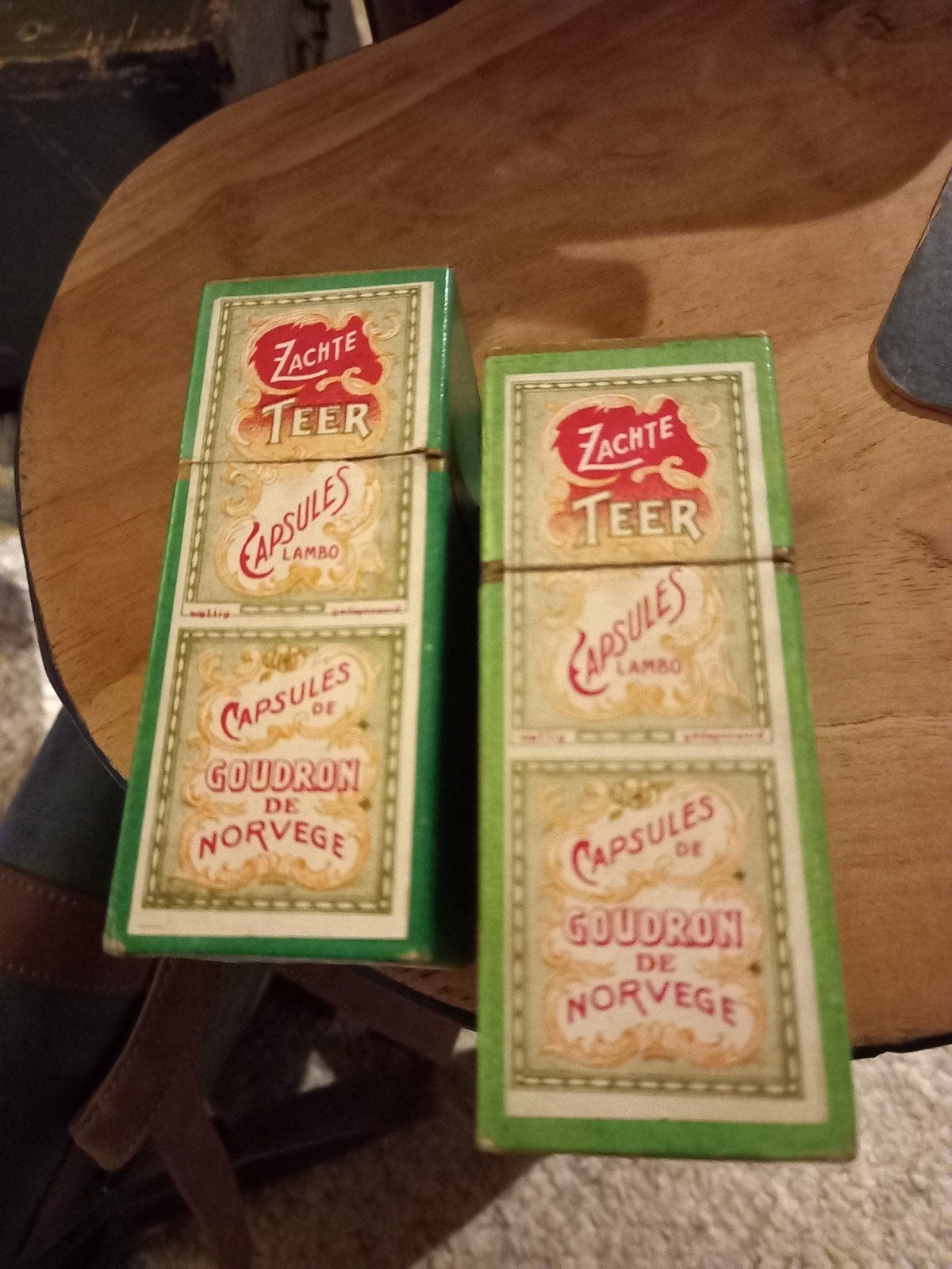2 brocante doosjes, Ophalen of Verzenden