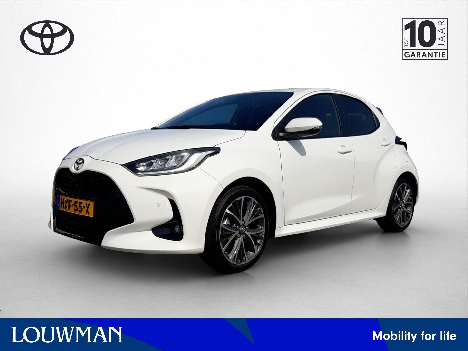 Toyota Yaris 1.5 Hybrid 130 Executive | Dodehoek detectie |, 12 maanden, 450 kg, Gebruikt, Wit