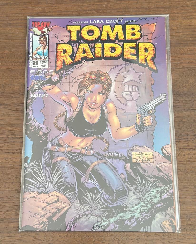 Tomb Raider #8 Top Cow 2000 cover Andy Park, Boeken, Eén comic, Amerika, Verzenden, Zo goed als nieuw
