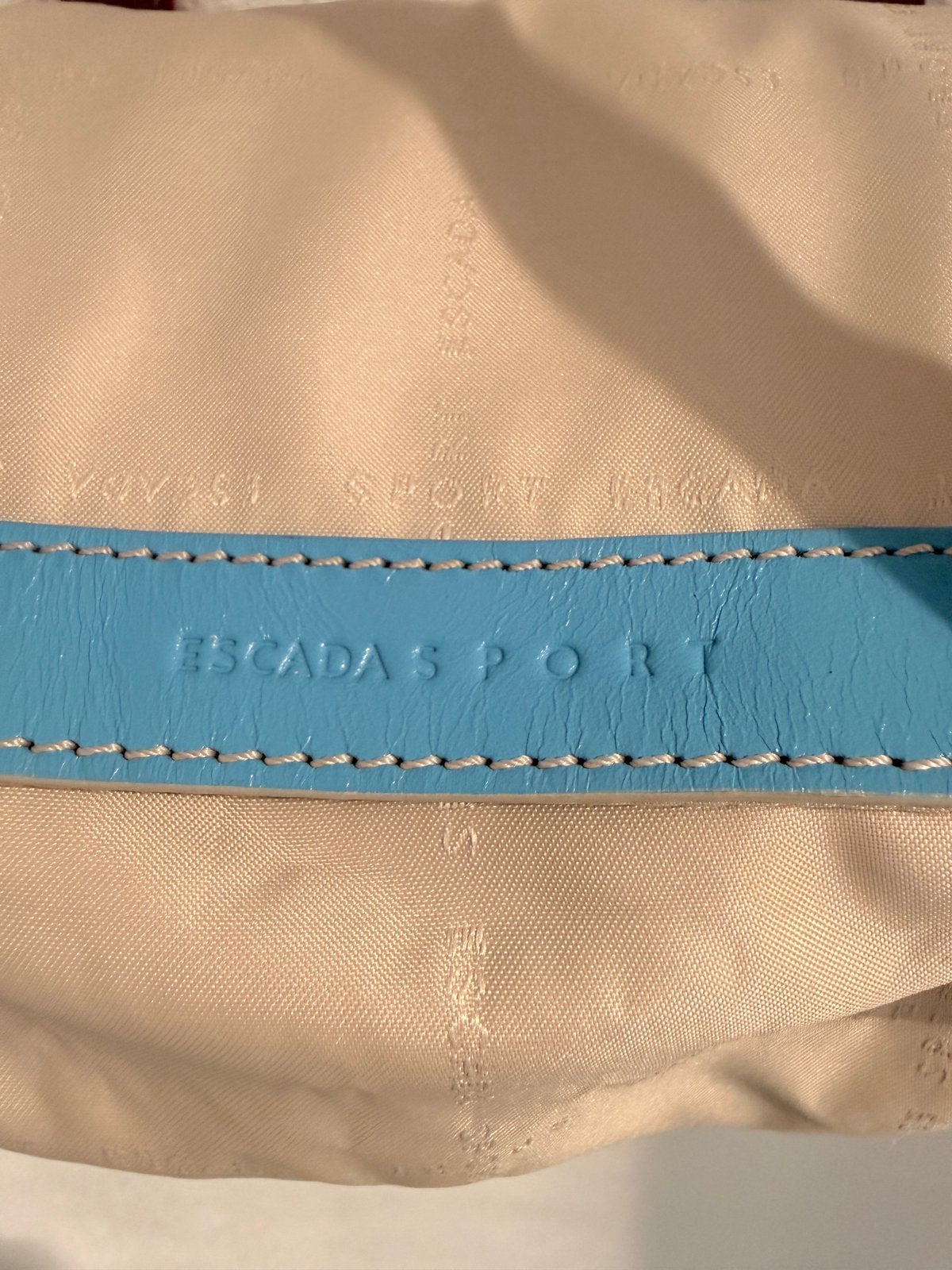 Vintage Escada Sport Cilindertas / Barrel Bag (Nieuwstaat), Vintage, Schoudertasje, Vintage, Vintage