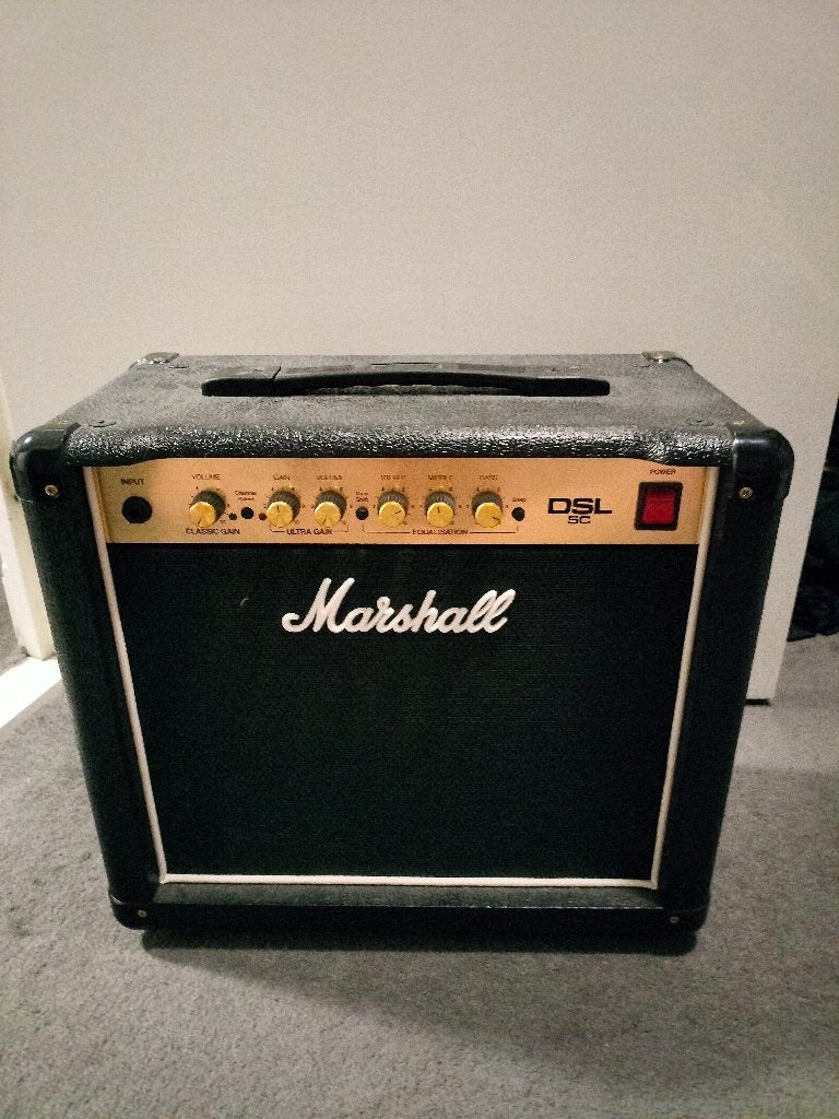 Gitaarversterker marshall DSL-5C, Ophalen of Verzenden, Zo goed als nieuw, Gitaar, Minder dan 50 watt