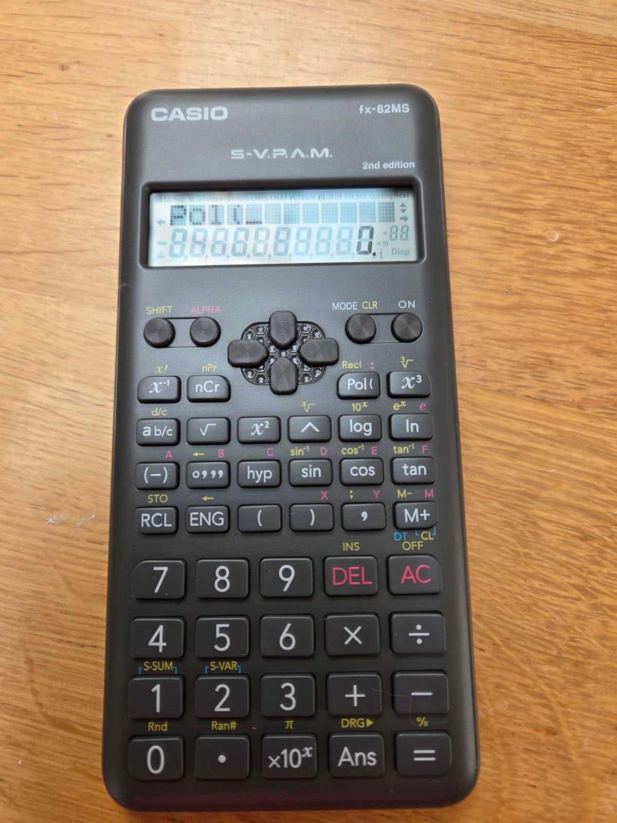 Casio FX-82MS rekenmachine, Ophalen of Verzenden, Grafische rekenmachine, Zo goed als nieuw
