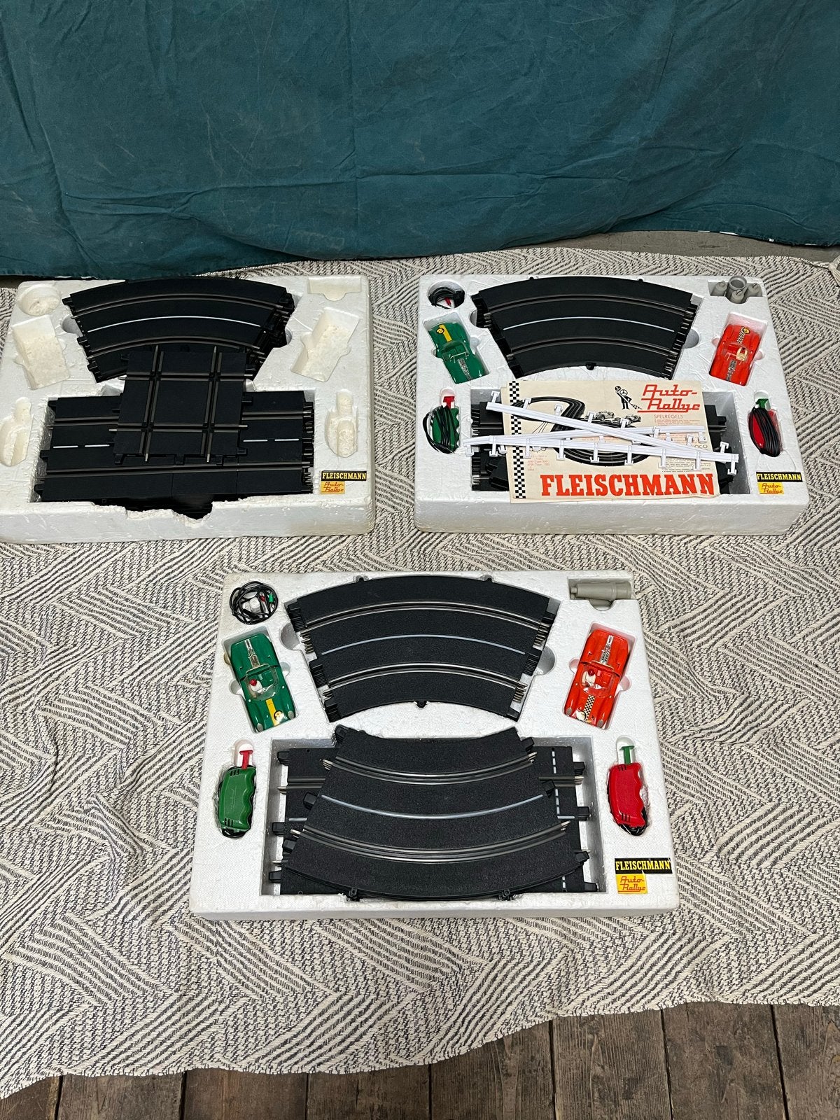 Fleischmann Auto-Rallye 8000 Racebaan Set, Kinderen en Baby's, Speelgoed | Racebanen, Fleischmann, Zelf te bouwen, Ophalen of Verzenden