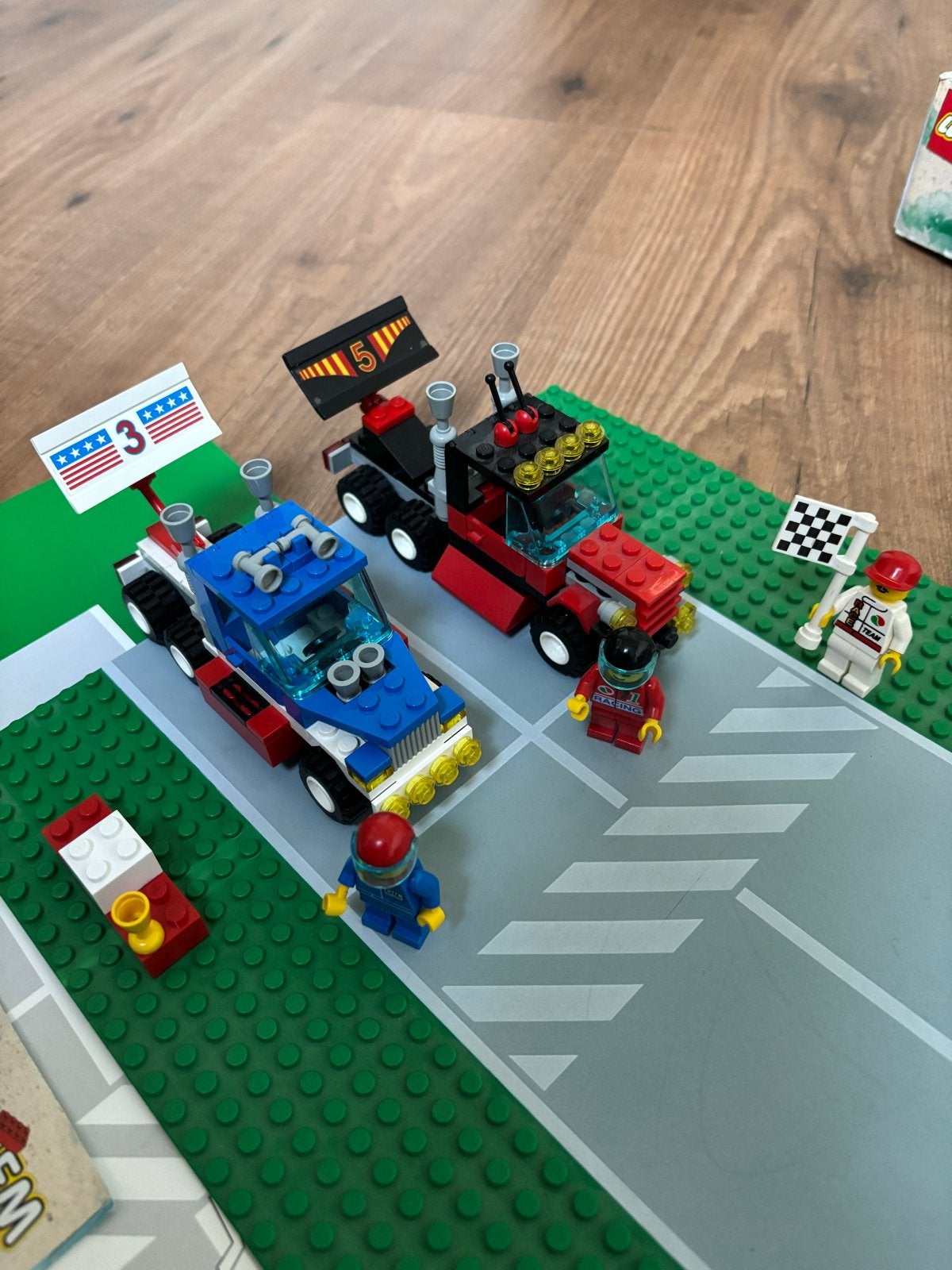 LEGO Rally Racers 1821 en LEGO City Treinkraan 60052, Ophalen of Verzenden, Zo goed als nieuw